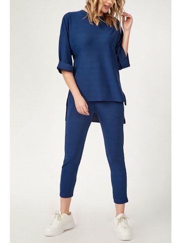 Milan Kiss 2-delige outfit donkerblauw