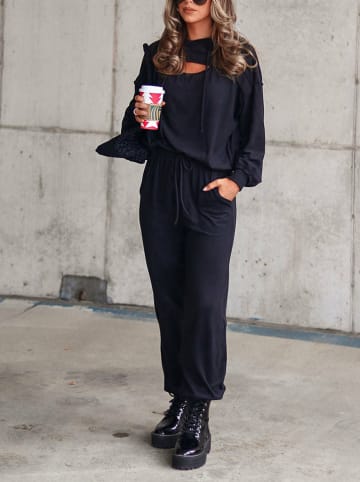 Milan Kiss 2tlg. Outfit in Schwarz