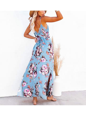 Milan Kiss Kleid in Hellblau