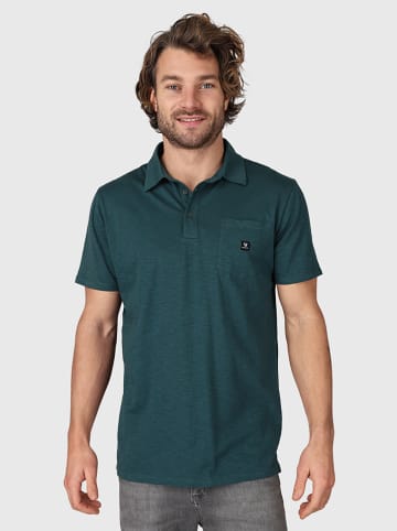 Brunotti Koszulka polo "Palotje" w kolorze zielonym
