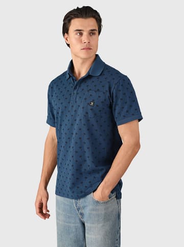 Brunotti Poloshirt "Addax" donkerblauw