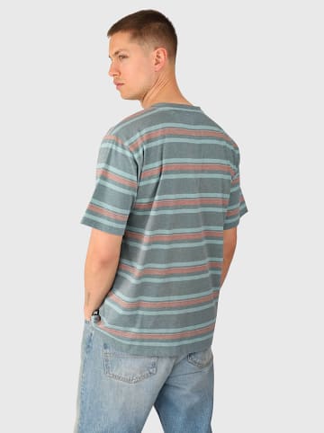 Brunotti Shirt "Gary" in Türkis/ Orange