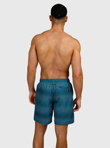 Brunotti Badeshorts "Cester-Stripe" in Blau