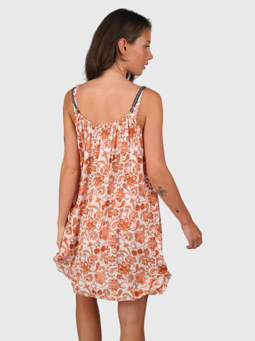 Brunotti Kleid "Isla" in Weiß/ Orange