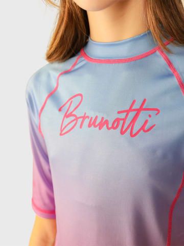 Brunotti Zwemshirt "Lineas-Gradient Rashguard" lichtblauw/roze