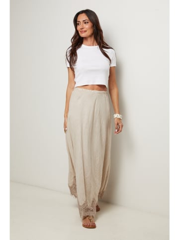 Le Monde du Lin Linnen rok beige