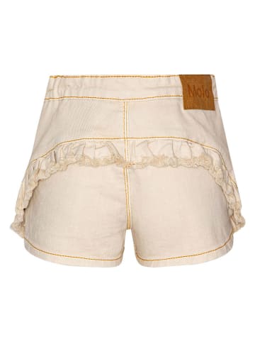 molo Szorty dżinsowe w kolorze beżowym