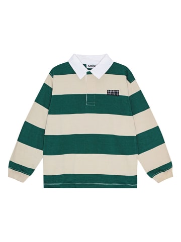 molo Pololongsleeve in Beige/ Grün