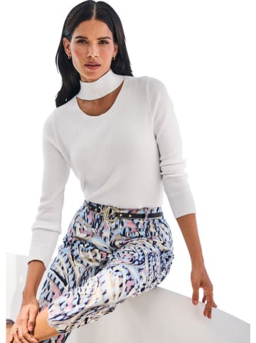 Heine Pullover in Weiß