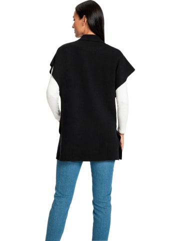 Heine Poncho zwart