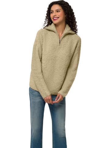 Heine Teddypullover in Beige