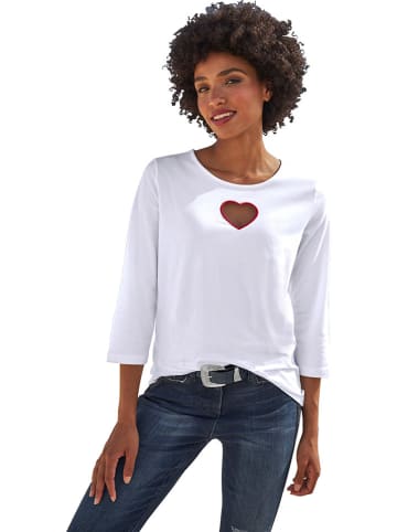 Heine Longsleeve in Weiß