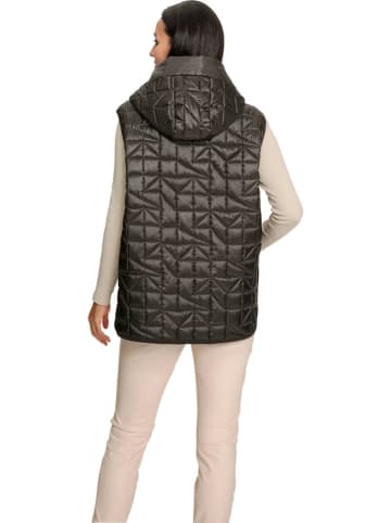 Heine Doorgestikte bodywarmer antraciet