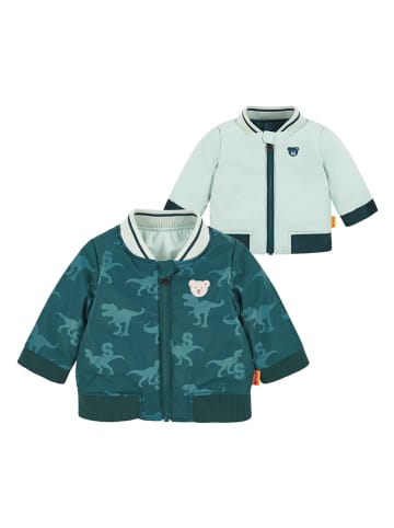 Steiff Wendejacke in Blau/ Hellblau