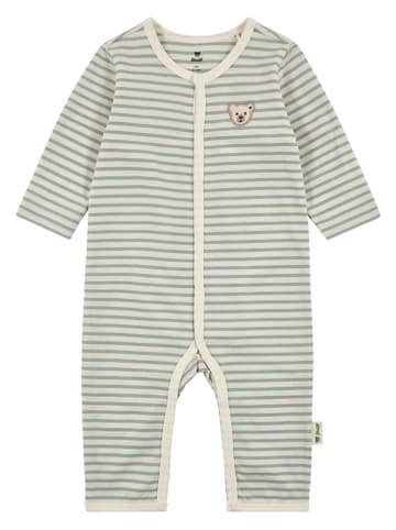 Steiff Overall in Beige/ Hellblau