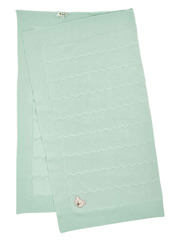Steiff Wickeldecke in Grün - (L)46 x (B)33 x (H)4 cm