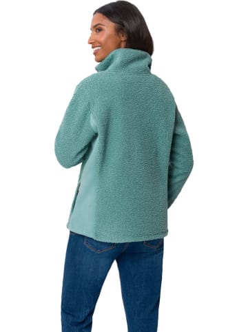 Heine Fleece vest turquoise