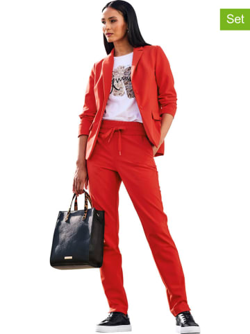 Heine 2tlg. Outfit in Rot