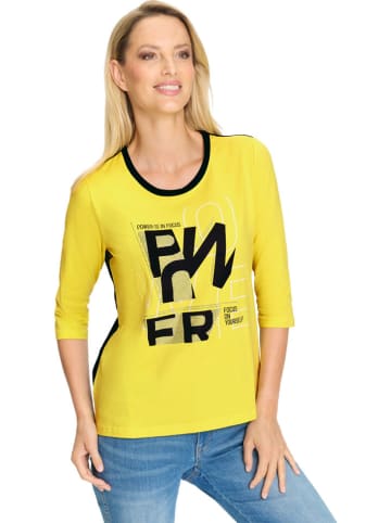 Heine Longsleeve in Gelb/ Schwarz