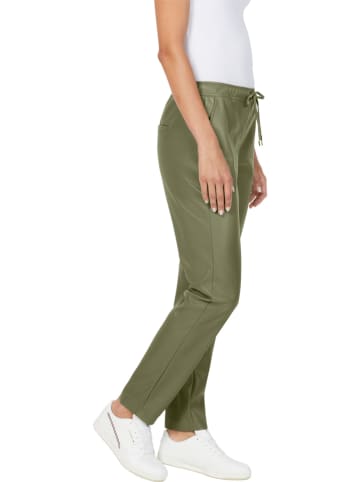 Heine Kunstlederhose in Grün