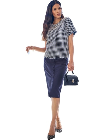 Heine Blouse zwart/wit