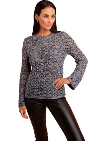 Heine Sweter w kolorze szarym