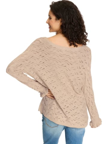 Heine Sweter w kolorze beżowym