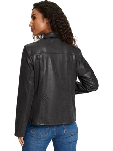 Heine Kunstlederjacke in Schwarz