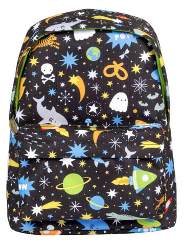 a little lovely company Kinderrucksack "Galaxy" in Schwarz - (B)23,5 x (H)30 x (T)10 cm