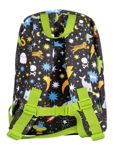 a little lovely company Kinderrugzak "Galaxy" zwart - (B)23,5 x (H)30 x (D)10 cm