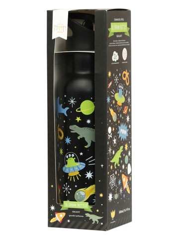 a little lovely company Trinkflasche "Galaxy" in Schwarz - 500 ml