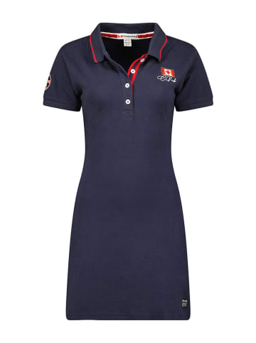 Canadian Peak Sukienka polo "Katcheak" w kolorze granatowym