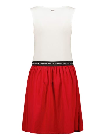 Canadian Peak Jurk "Jodieak" wit/rood