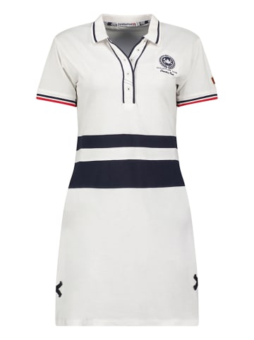 Canadian Peak Sukienka polo "Kylianeak" w kolorze białym