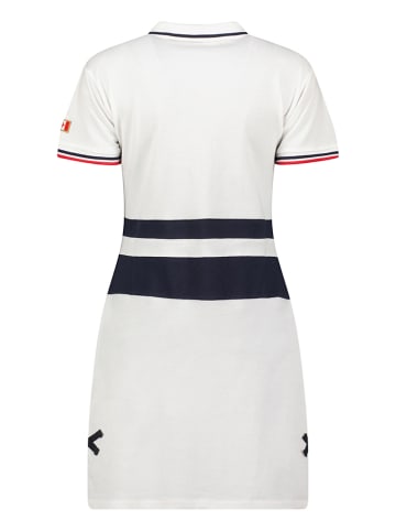 Canadian Peak Sukienka polo "Kylianeak" w kolorze białym