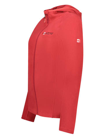 Canadian Peak Fleece vest "Tugoodeak" rood