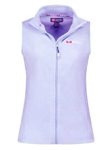 Canadian Peak Fleece bodywarmer 'Vugeak" paars