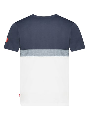 Canadian Peak Koszulka "Jdoubleak" w kolorze granatowo-szaro-białym