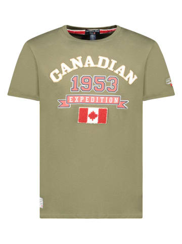Canadian Peak Koszulka "Jollegioeak" w kolorze khaki