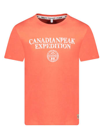 Canadian Peak Shirt "Jvickeak" koraalrood