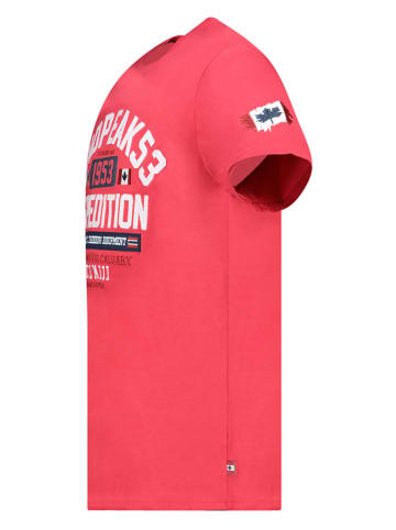 Canadian Peak Shirt "Jermaniteak" rood