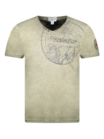 Canadian Peak Koszulka "Jimperableak" w kolorze khaki