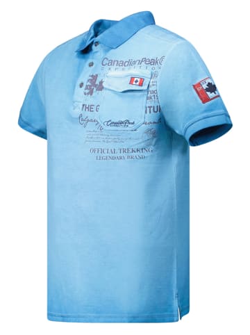 Canadian Peak Poloshirt "Keoneak" blauw