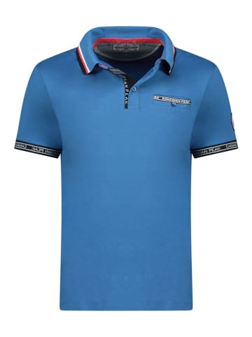 Canadian Peak Koszulka polo "Klarkeak" w kolorze niebieskim