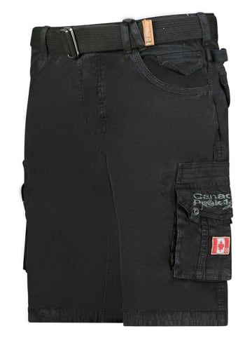 Canadian Peak Bermudy "Panoplieak" w kolorze czarnym