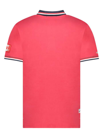 Canadian Peak Koszulka polo "Konbustybleak" w kolorze czerwonym