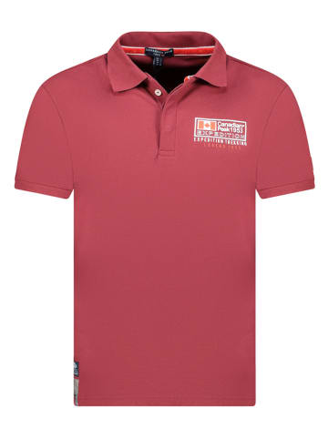 Canadian Peak Poloshirt "Koffreak" bordeaux