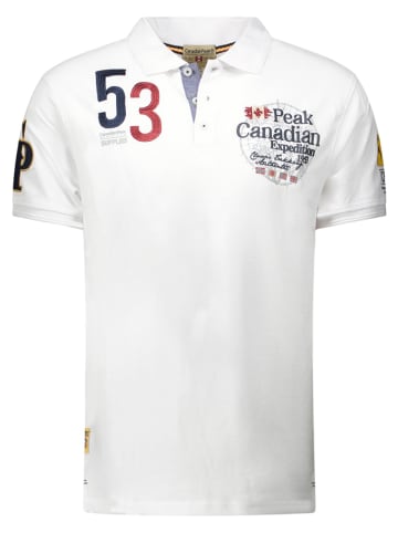 Canadian Peak Poloshirt "Kelaneak" in Weiß