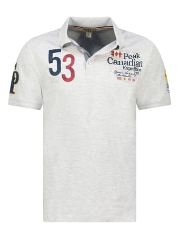 Canadian Peak Poloshirt "Kelaneak" in Grau