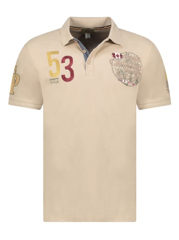 Canadian Peak Koszulka polo "Kelaneak" w kolorze beżowym